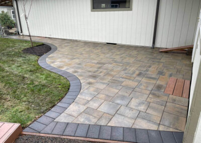 Before and After Paver Patio